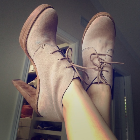 Cole Haan suede booties