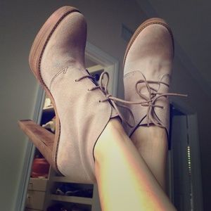 Cole Haan suede booties