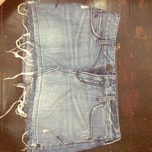 Abercrombie jean skirt