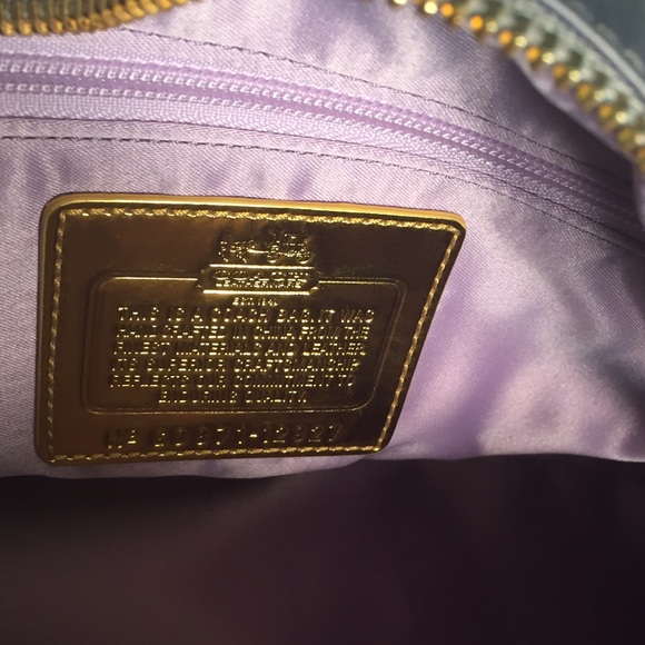 Retired Coach Shoulder Cross Body Purse Leather - Picture 4 of 4