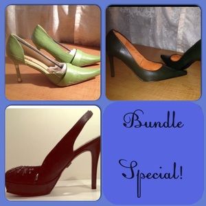 3 pumps size 9 & 10