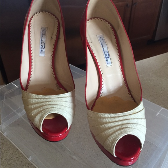 Red Oscar de la renta beauties