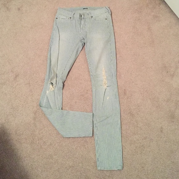 Urban Outfitters Pinstripe Jeans- Size 24
