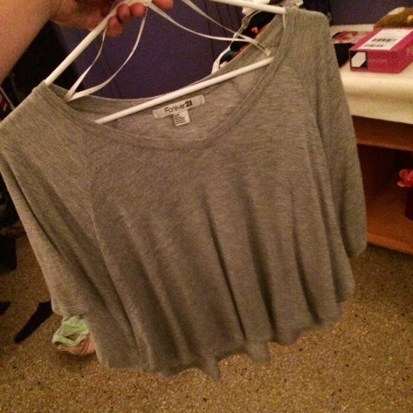 Gray Shirt from Forever 21