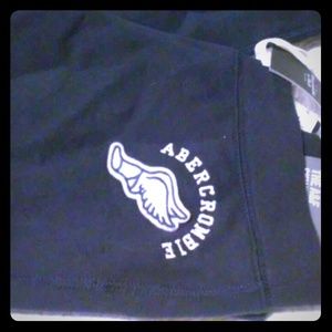 Navy blue Abercrombie & Fitch Skinny Sweatpant