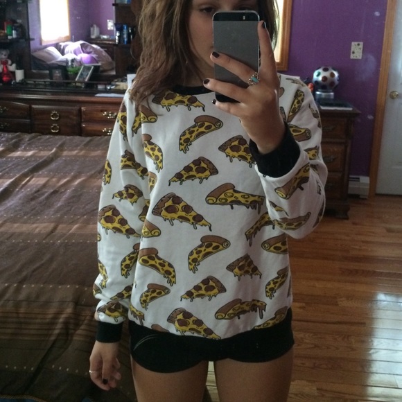 Pizza sweatshirt