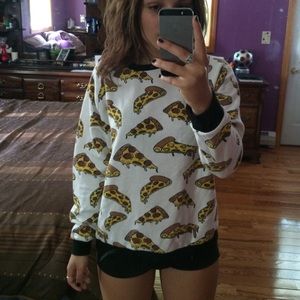Pizza sweatshirt