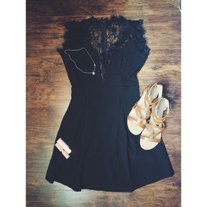 🌼SOLD🌸Black lace dress