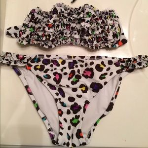 Victoria Secret leopard print bathing suit