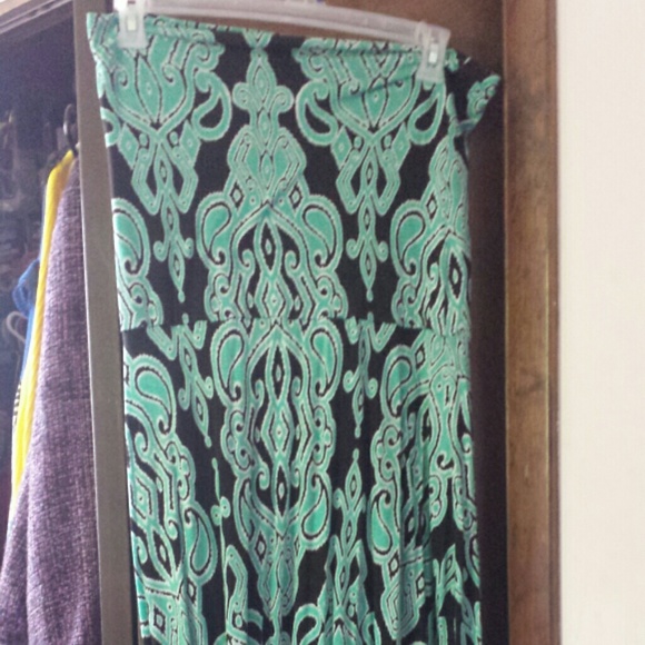 Inc maxi skirt or strapless dress - very versatile