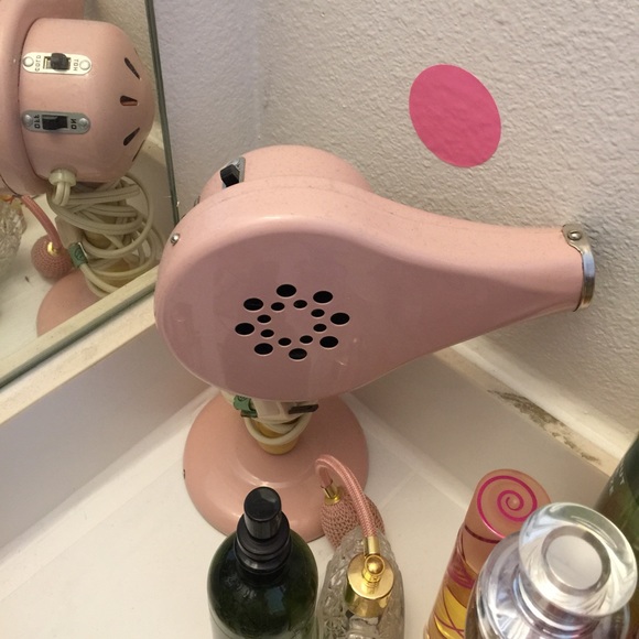 Authentic 1950's Pink Hairdryer