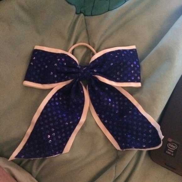 Blue Cheer Bow from Claires
