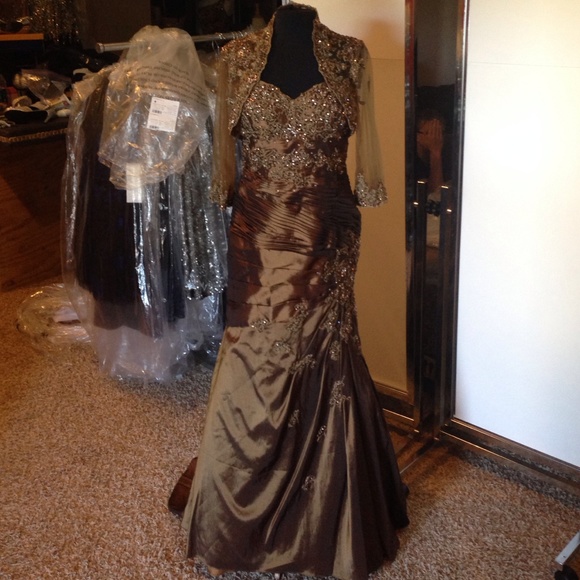 NEW Ivonne D dress w/ bolero