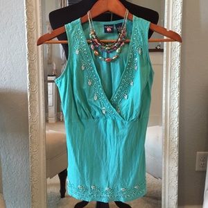Beaded tank
