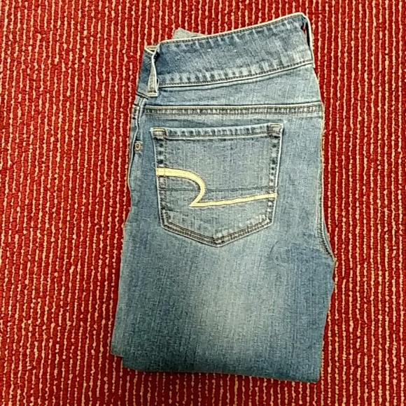 American eagle artist crop stretch capri