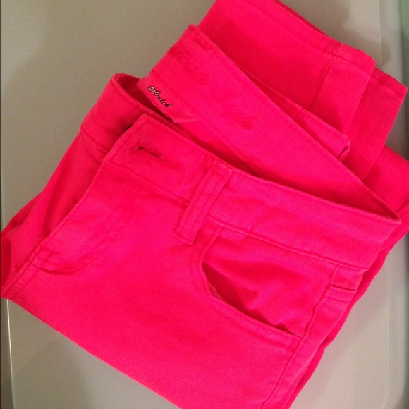 anerican eagle hot pink pants *stretch