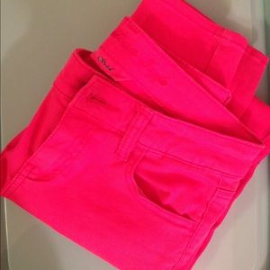 anerican eagle hot pink pants *stretch