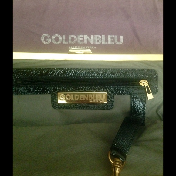 GoldenBleu handbag