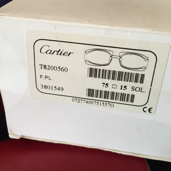 SOLD Authentic CARTIER sunglasses great condition! - Picture 4 of 4