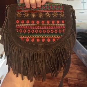 AMERICAN EAGEL light brown purse