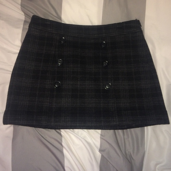 Gap Plaid Wool Miniskirt - Picture 2 of 2