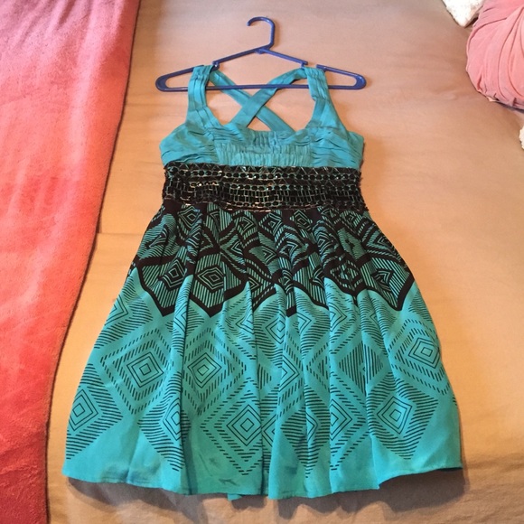 Bebe studded dress
