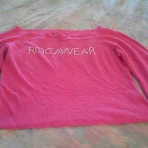 Roca wear pink sweater