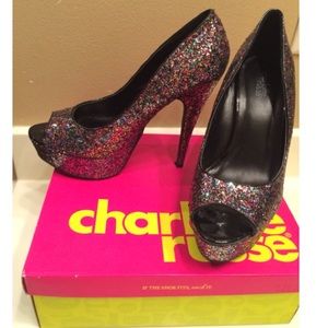 Charlotte Russe sparkling heels