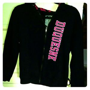 duquesne zip up hoodie