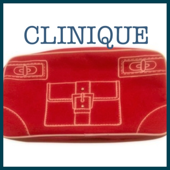 NWOT Clinique Makeup Bag