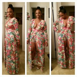 Floral romper