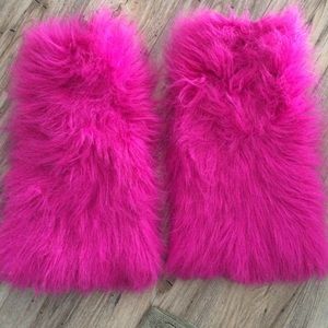 Pink Glitter Costume Fluffies