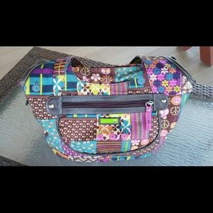 Lily Bloom patchwork purse