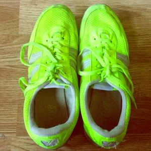 Neon green/yellow old navy "active" shoes
