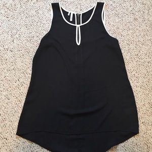 Black long tank