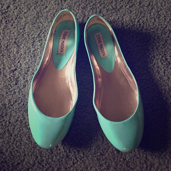 tiffany blue flats