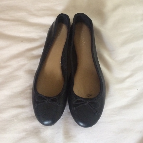 black flats with bows