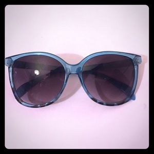 Big Blue Framed Sunglasses