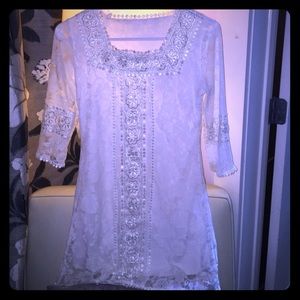 Size small lace mini dress