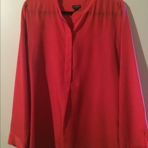 J.Crew coral tunic