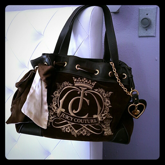 Juicy Couture Daydreamer Velour Bag