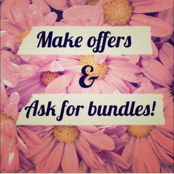 Make offers! Ask to bundle💕