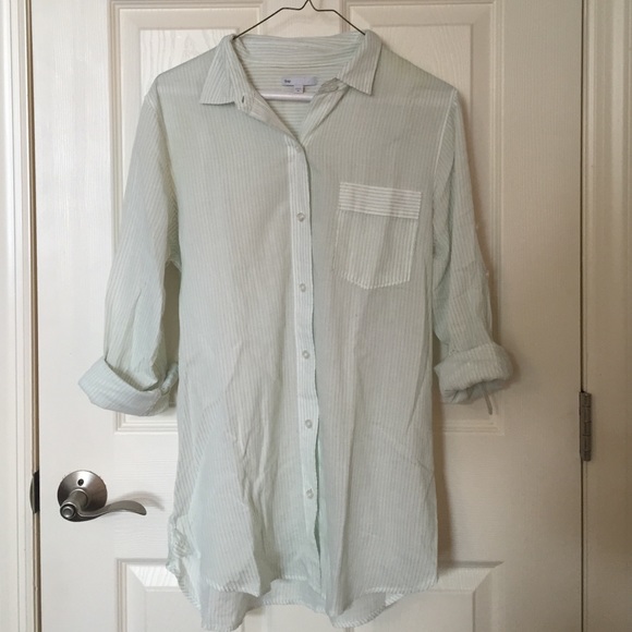 GAP striped button down