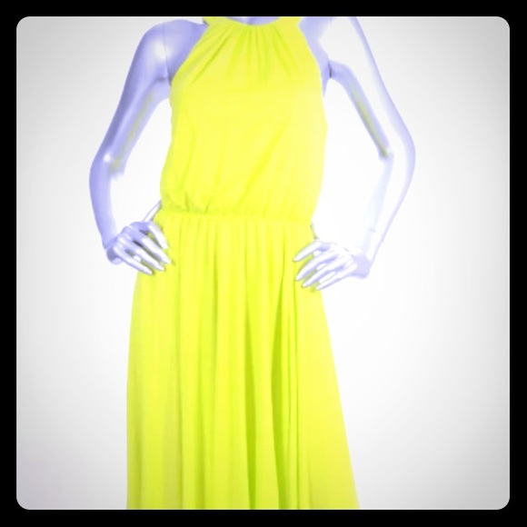 Jessica Simpson Green dress