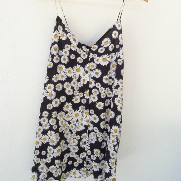 SOLD Motel Rocks Button Down Slip Dress - Picture 2 of 4