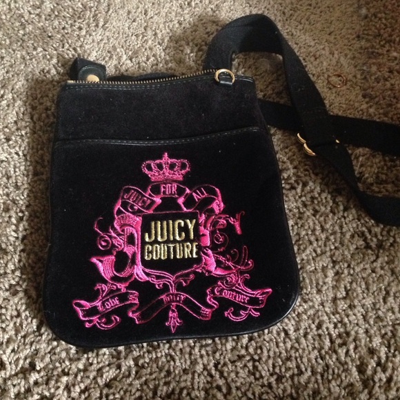 Juicy couture cross body purse