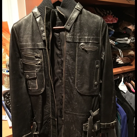 Real Leather coat