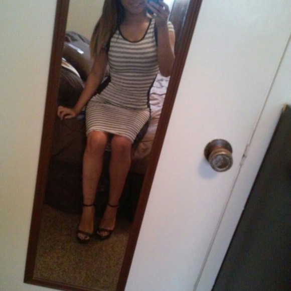 Black and white.dress