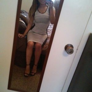 Black and white.dress