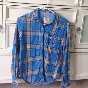 Hollister Long-Sleeve Plaid